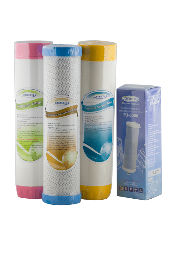 C3 Replacements + Ionizer Filter (PJ6000 or PJ7000) for City, Bore or Well Water